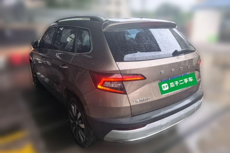 Used Skoda Karoq 2021 TSI280 Luxury Edition Rear Left 45 Deg