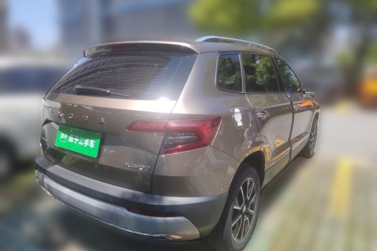 Used Skoda Karoq 2021 TSI280 Technology Edition Rear Right 45 Deg