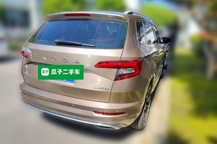 Used Skoda Karoq 2021 TSI280 Luxury Edition Rear Right 45 Deg
