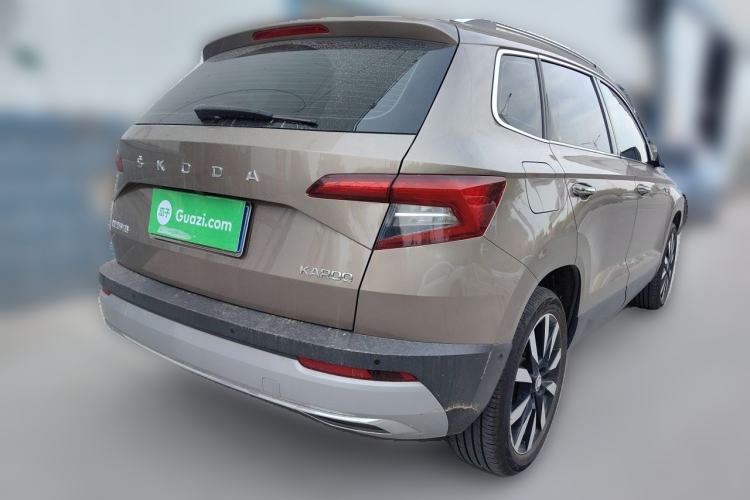 Used Skoda Karoq 2021 TSI280 Luxury Edition Rear Right 45 Deg