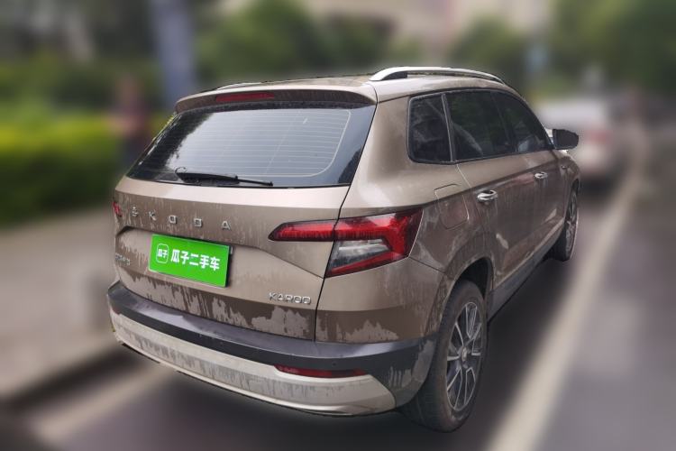 Used Skoda Karoq 2021 TSI280 Technology Edition Rear Right 45 Deg