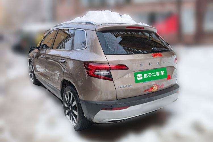 Used Skoda Karoq 2021 TSI280 Luxury Edition Rear Left 45 Deg