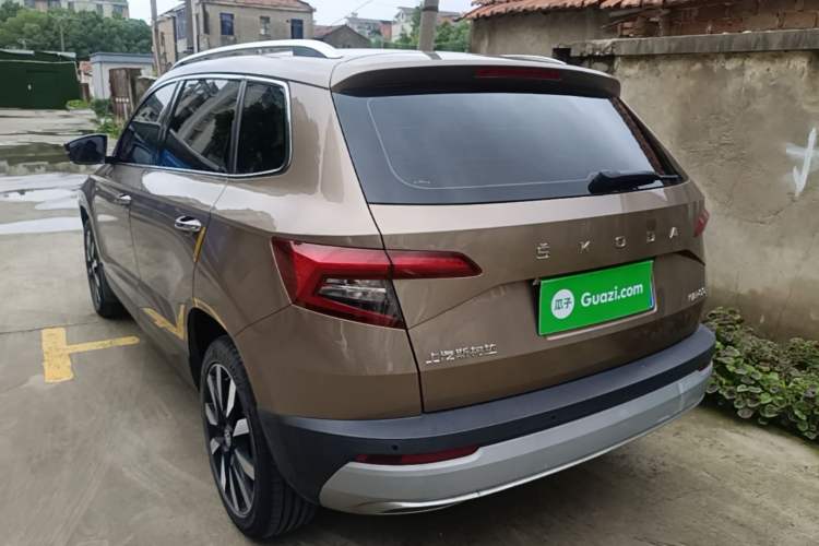 Used Skoda Karoq 2021 TSI280 Luxury Edition Rear Left 45 Deg