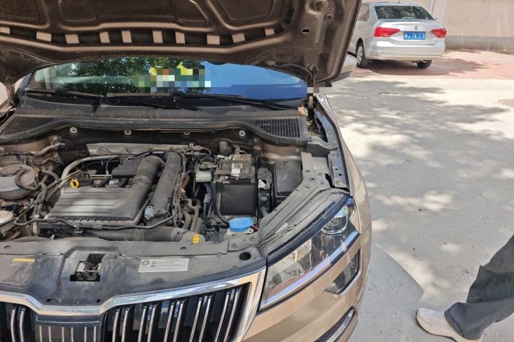 Used Skoda Karoq 2021 TSI280 Luxury Edition Engine Bay Left