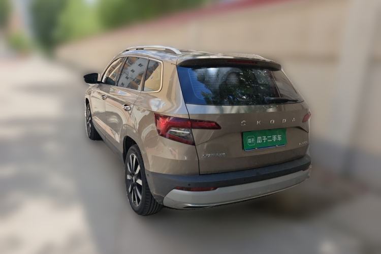 Used Skoda Karoq 2021 TSI280 Luxury Edition Rear Left 45 Deg
