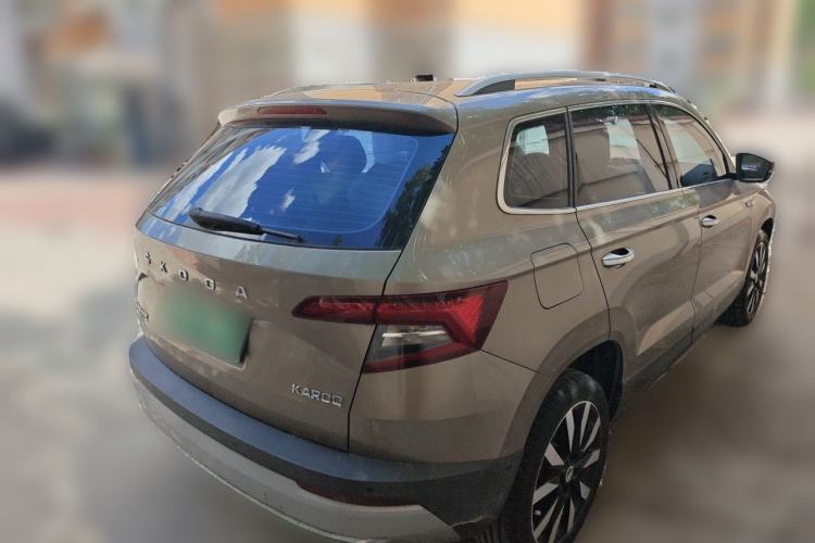 Used Skoda Karoq 2021 TSI280 Luxury Edition Rear Right 45 Deg