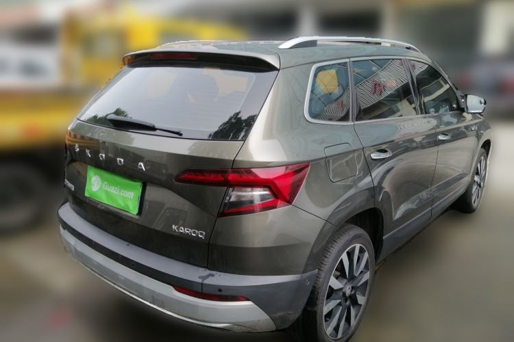 Used Skoda Karoq 2021 TSI280 Luxury Edition Rear Right 45 Deg