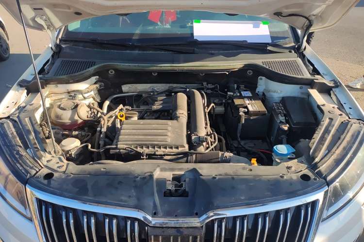 Used Skoda Karoq 2021 TSI280 Luxury Edition Engine Bay