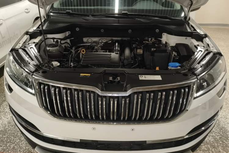 Used Skoda Karoq 2021 TSI280 Technology Edition Engine Bay