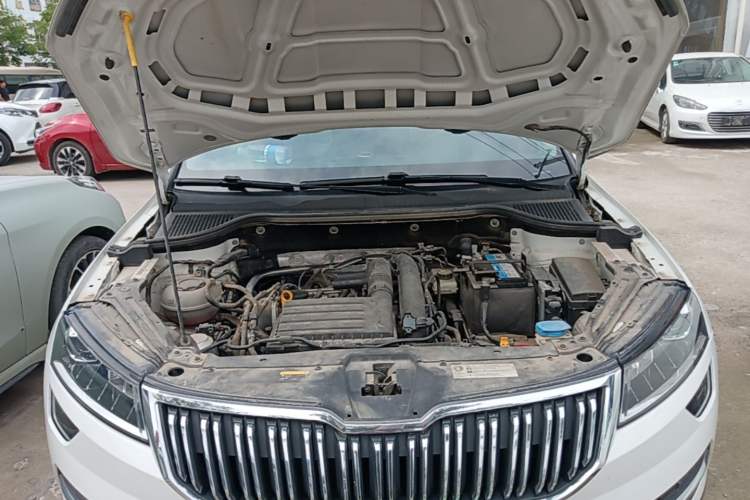 Used Skoda Karoq 2021 TSI280 Technology Edition Engine Bay