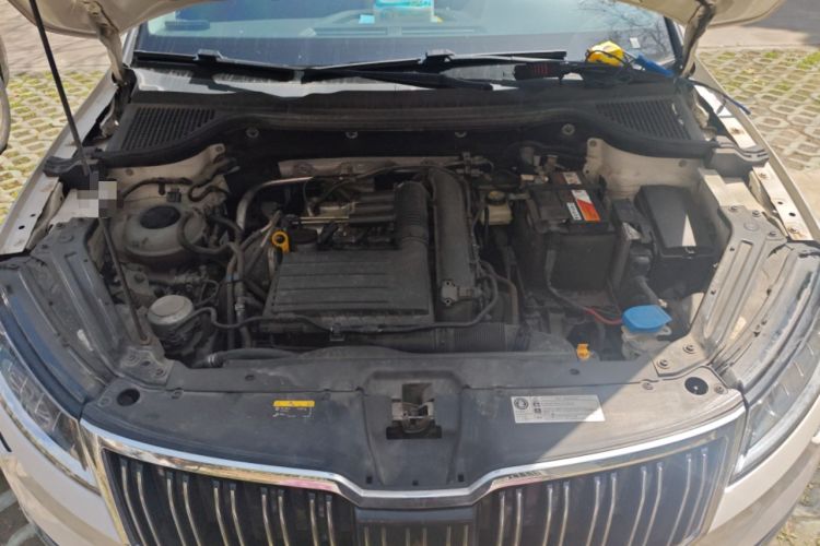 Used Skoda Karoq 2021 TSI280 Luxury Edition Engine Bay