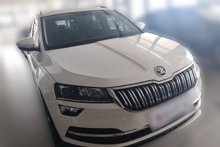 Used Skoda Karoq 2021 TSI280 Technology Edition Front Right 45 Deg
