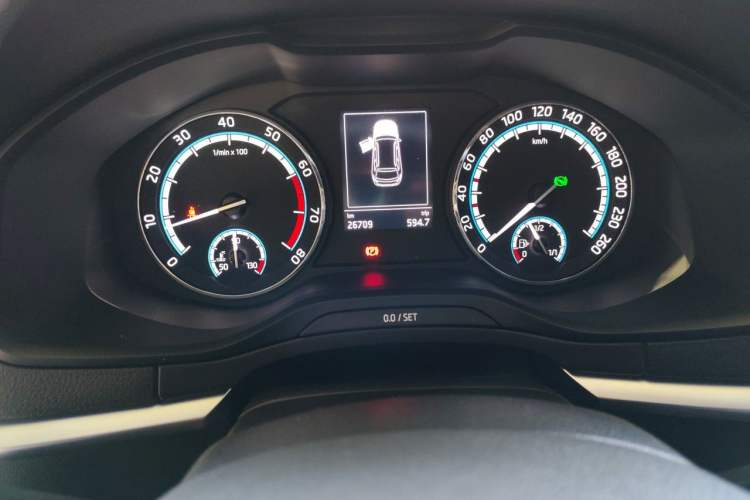 Used Skoda Karoq 2021 TSI280 Technology Edition Instrument Cluster