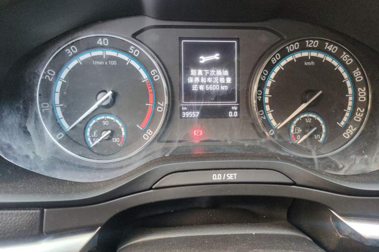 Used Skoda Karoq 2021 TSI280 Luxury Edition Odometer Close Up