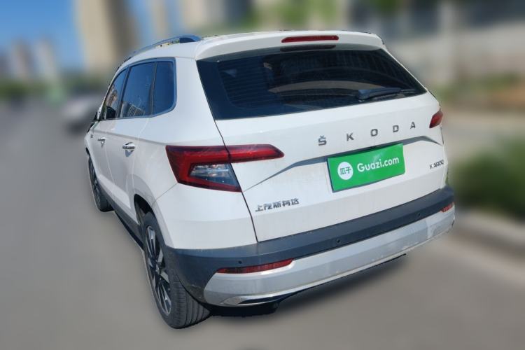 Used Skoda Karoq 2021 TSI280 Luxury Edition Rear Left 45 Deg