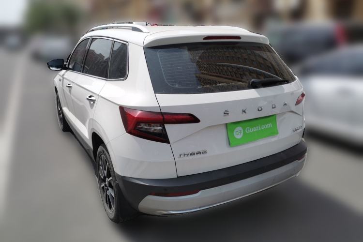 Used Skoda Karoq 2021 TSI280 Technology Edition Rear Left 45 Deg
