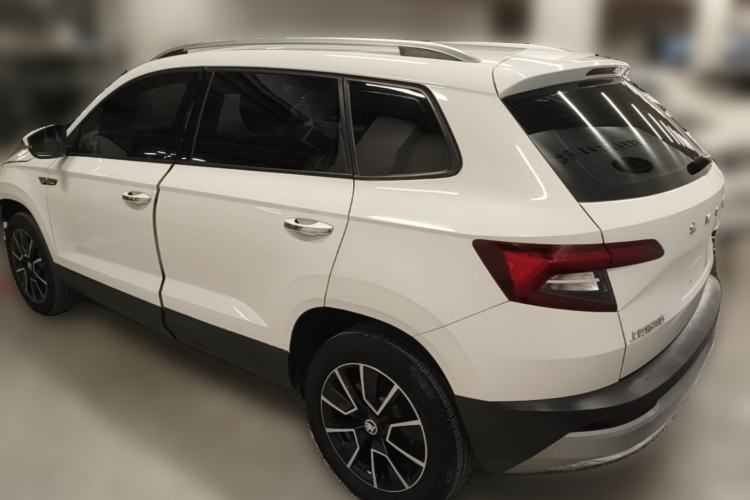 Used Skoda Karoq 2021 TSI280 Technology Edition Rear Left 45 Deg