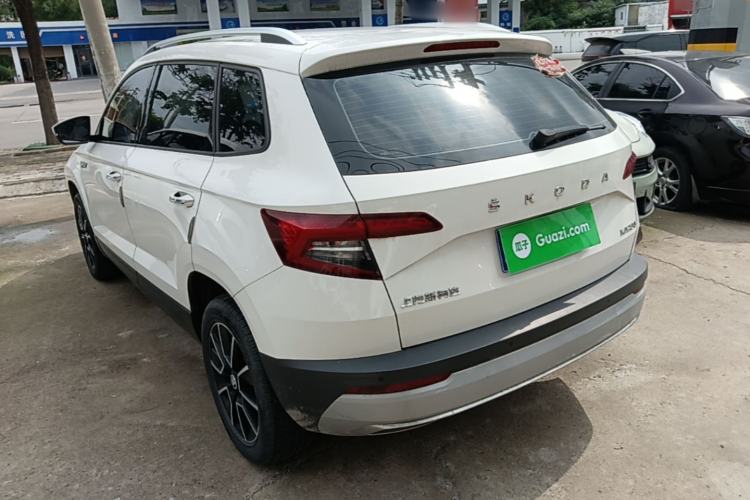 Used Skoda Karoq 2021 TSI280 Technology Edition Rear Left 45 Deg