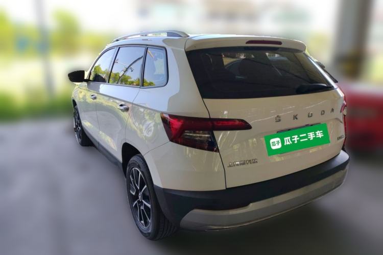 Used Skoda Karoq 2021 TSI280 Technology Edition Rear Left 45 Deg