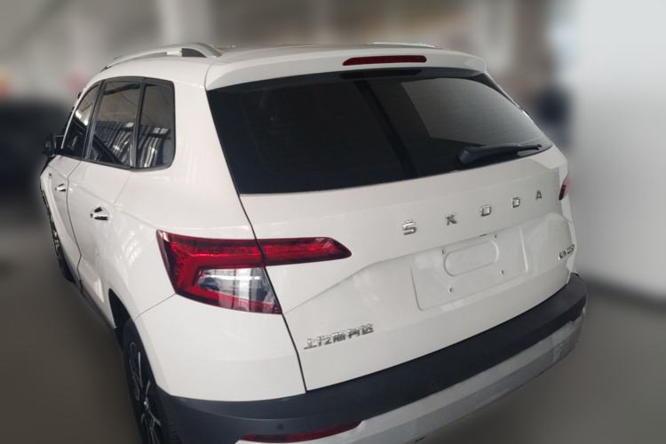 Used Skoda Karoq 2021 TSI280 Technology Edition Rear Left 45 Deg