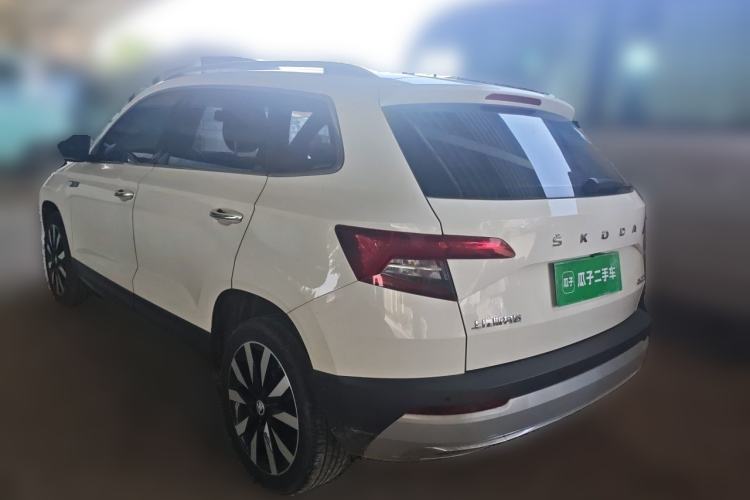 Used Skoda Karoq 2021 TSI280 Luxury Edition Rear Left 45 Deg