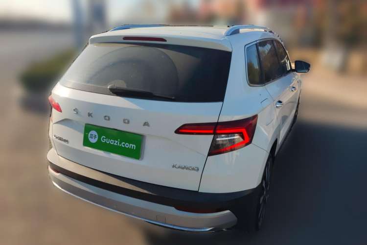 Used Skoda Karoq 2021 TSI280 Luxury Edition Rear Right 45 Deg