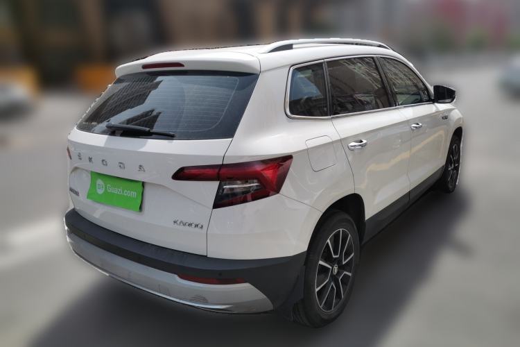 Used Skoda Karoq 2021 TSI280 Technology Edition Rear Right 45 Deg