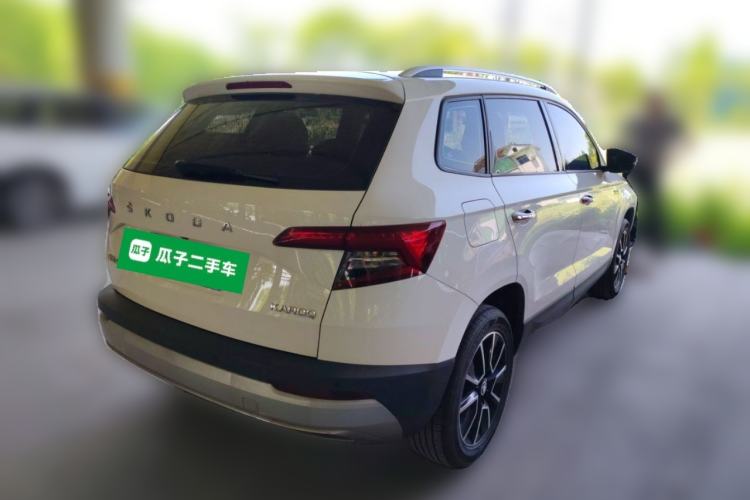 Used Skoda Karoq 2021 TSI280 Technology Edition Rear Right 45 Deg