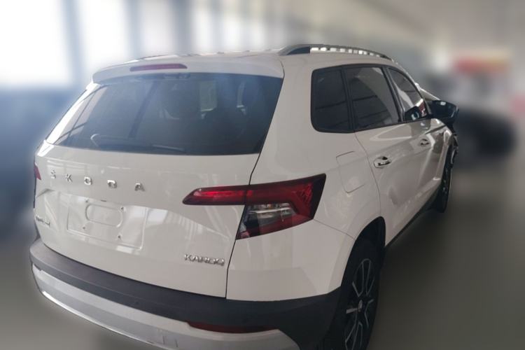 Used Skoda Karoq 2021 TSI280 Technology Edition Rear Right 45 Deg