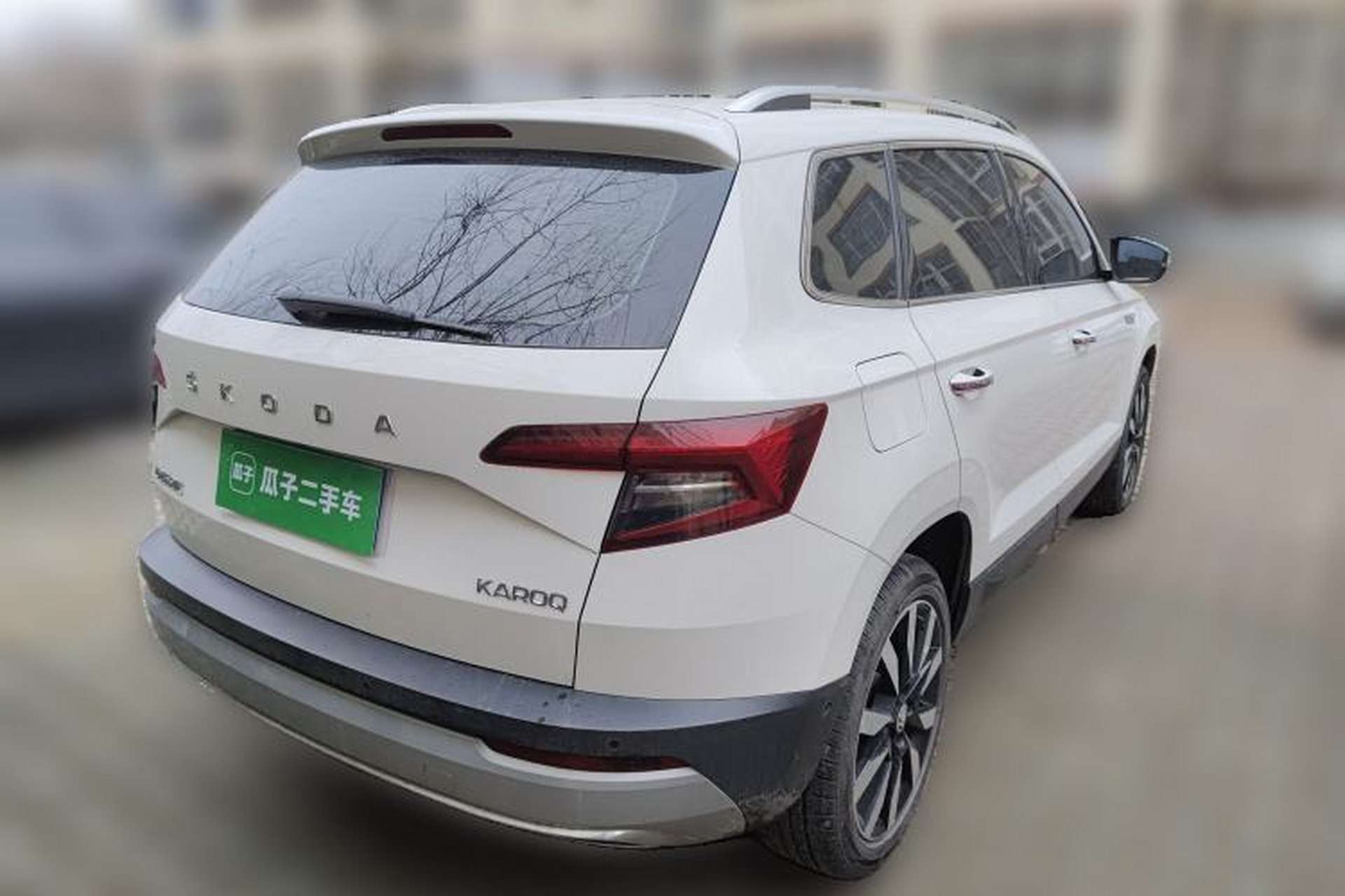 Used Skoda Karoq 2021 TSI280 Luxury Edition Rear Right 45 Deg