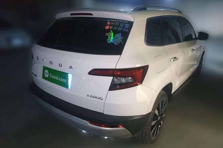 Used Skoda Karoq 2021 TSI280 Luxury Edition Rear Right 45 Deg