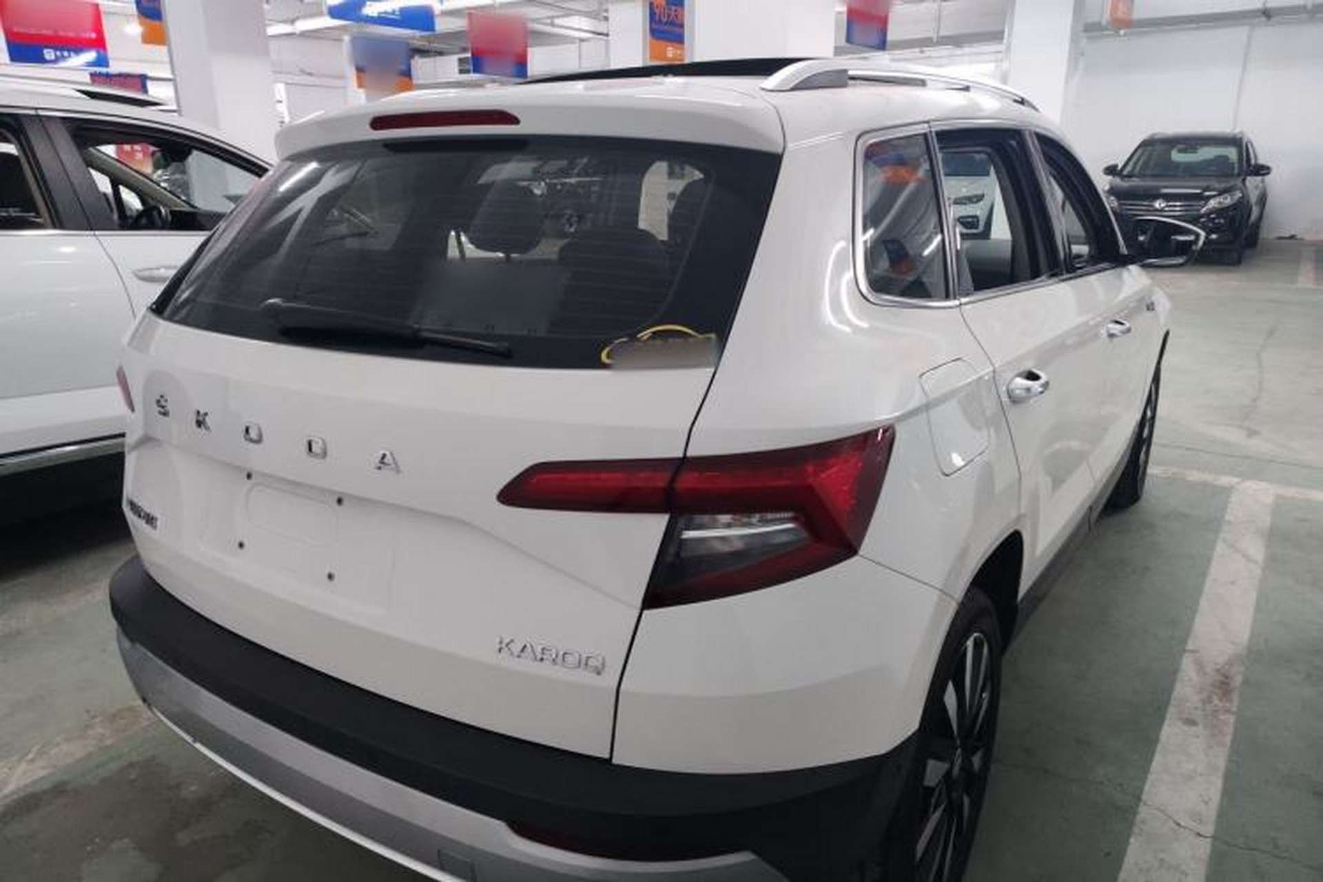 Used Skoda Karoq 2021 TSI280 Luxury Edition Rear Right 45 Deg