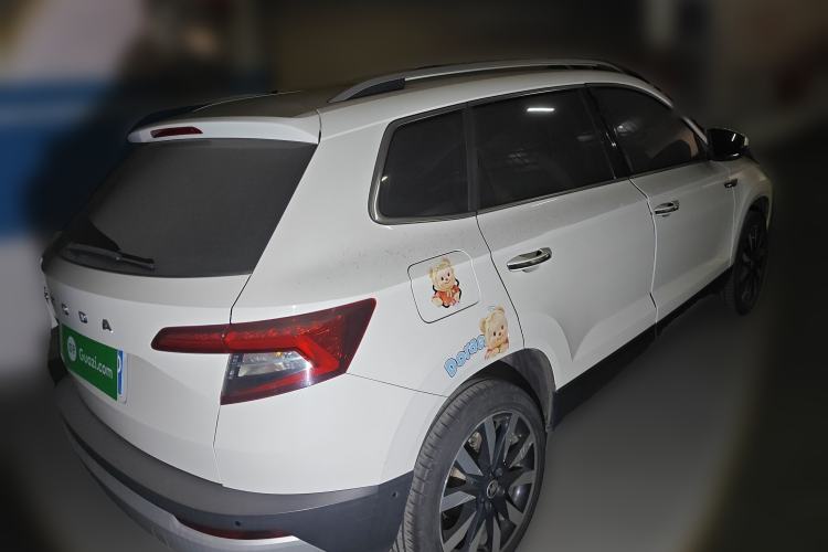 Used Skoda Karoq 2021 TSI280 Luxury Edition Rear Right 45 Deg