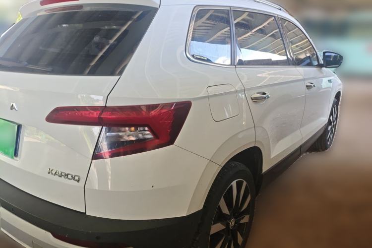 Used Skoda Karoq 2021 TSI280 Luxury Edition Rear Right 45 Deg