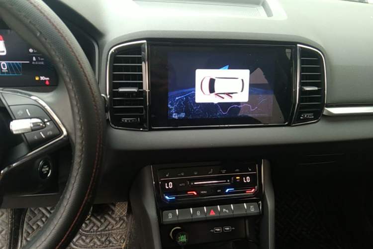 Used Skoda Karoq 2022 TSI280 Premium Edition Audio And AC Panel