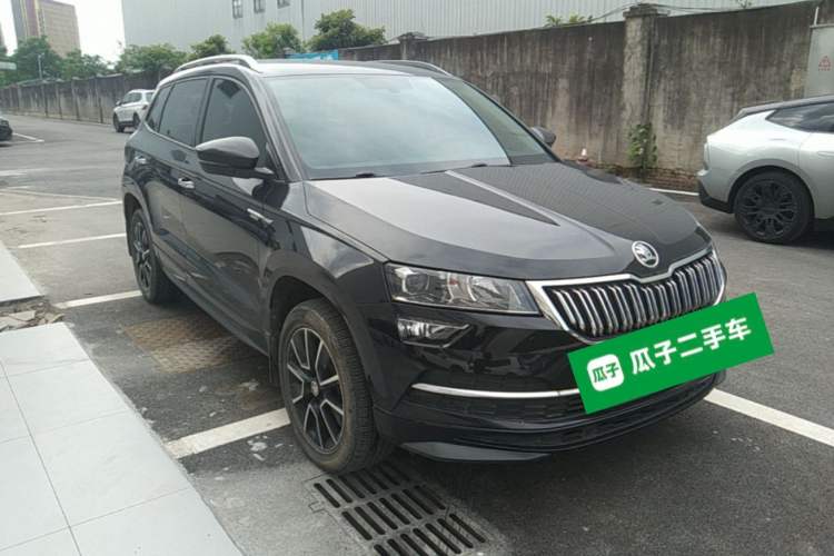 Used Skoda Karoq 2022 TSI280 Premium Edition Front Right 45 Deg