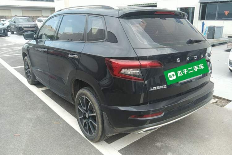 Used Skoda Karoq 2022 TSI280 Premium Edition Rear Left 45 Deg