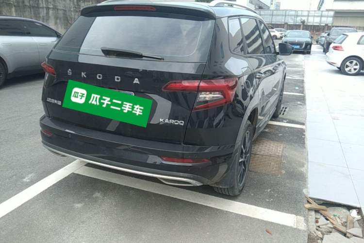 Used Skoda Karoq 2022 TSI280 Premium Edition Rear Right 45 Deg