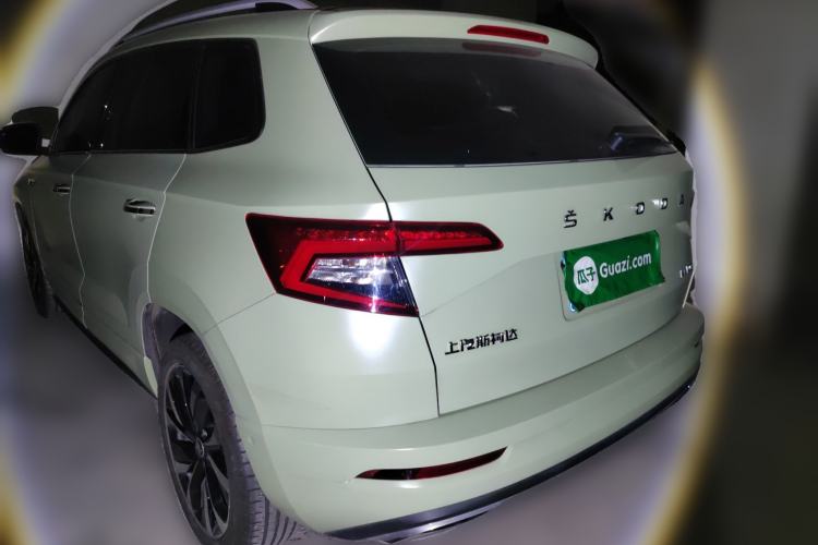 Used Skoda Karoq 2022 TSI280 Luxury Edition Rear Left 45 Deg