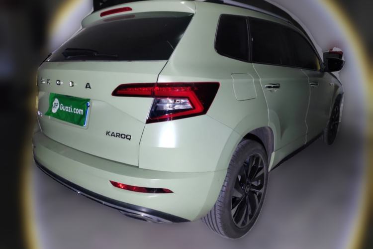 Used Skoda Karoq 2022 TSI280 Luxury Edition Rear Right 45 Deg