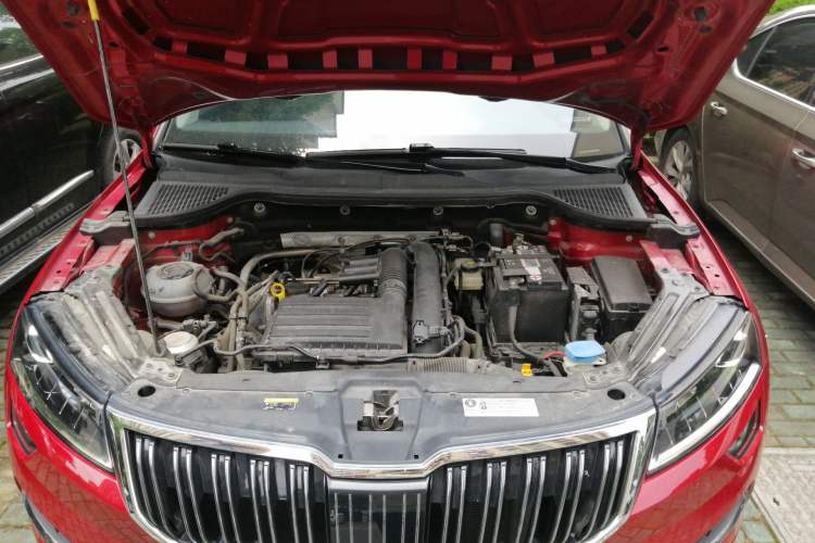 Used Skoda Karoq 2022 TSI280 Luxury Edition Engine Bay