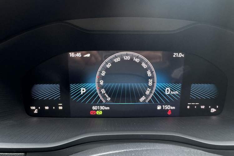 Used Skoda Karoq 2022 TSI280 Prestige Edition Odometer Close Up