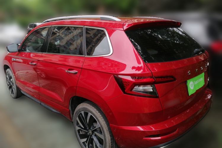 Used Skoda Karoq 2022 TSI280 Luxury Edition Rear Left 45 Deg