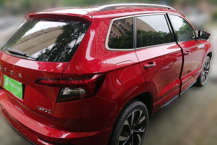 Used Skoda Karoq 2022 TSI280 Luxury Edition Rear Right 45 Deg