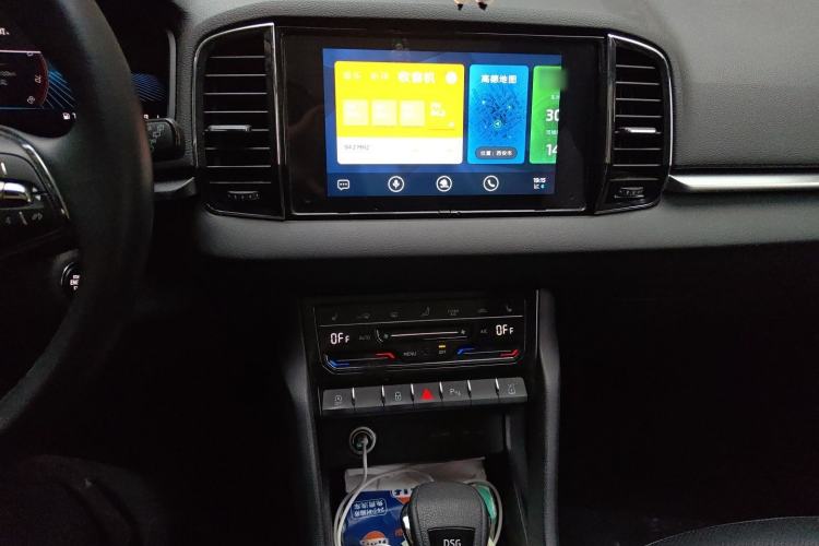 Used Skoda Karoq 2022 TSI280 Premium Edition Audio And AC Panel