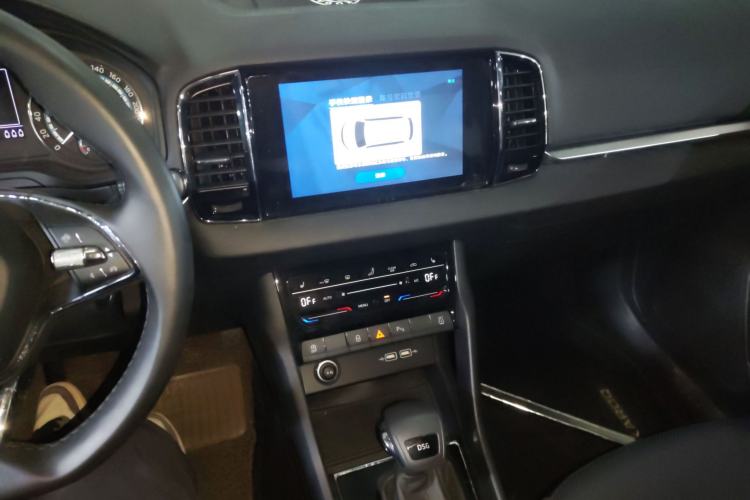 Used Skoda Karoq 2022 TSI280 Prestige Edition Audio And AC Panel
