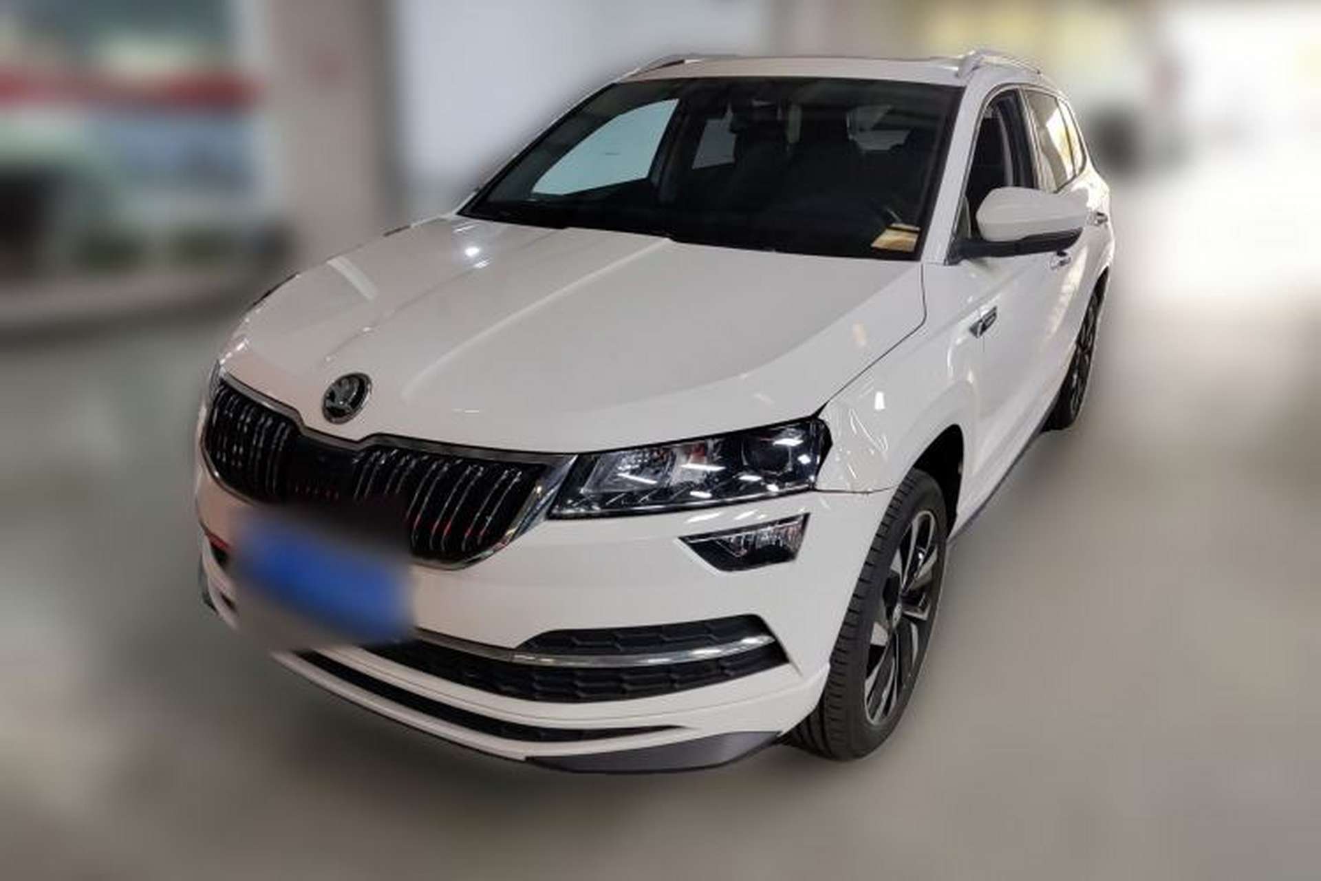Used Skoda Karoq 2022 TSI280 Prestige Edition Front Left 45 Deg