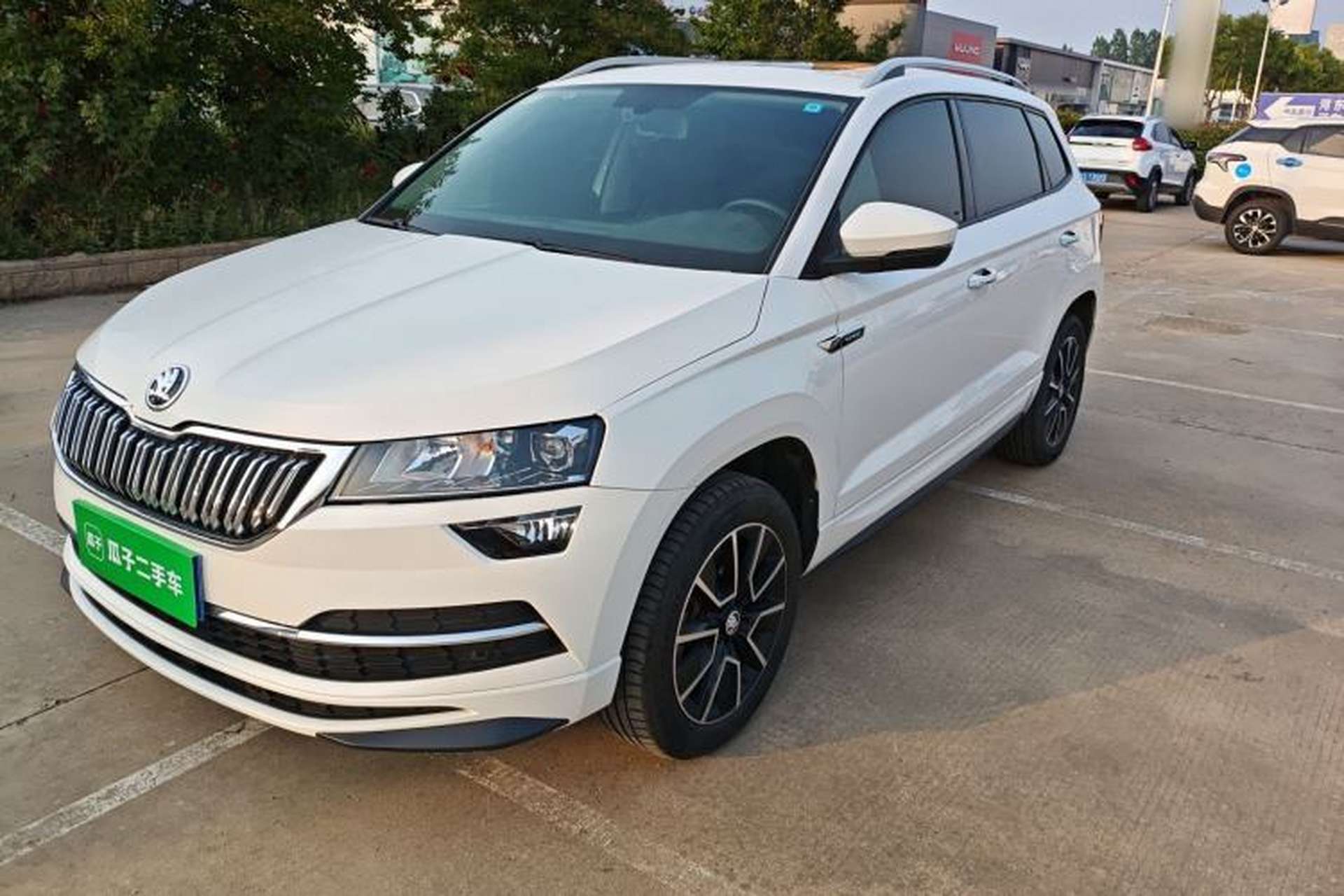 Used Skoda Karoq 2022 TSI280 Premium Edition Front Left 45 Deg