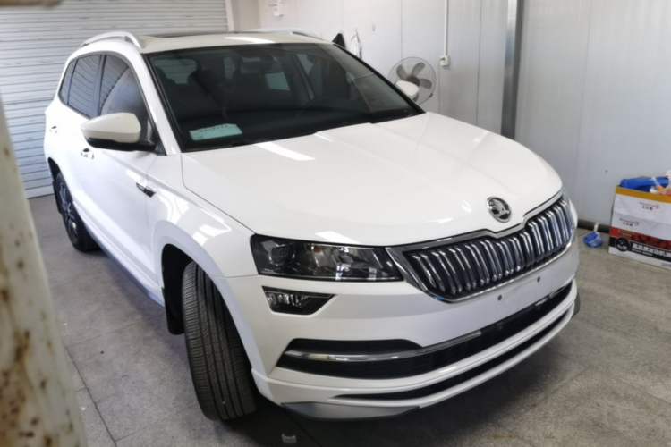Used Skoda Karoq 2022 TSI280 Premium Edition Front Right 45 Deg