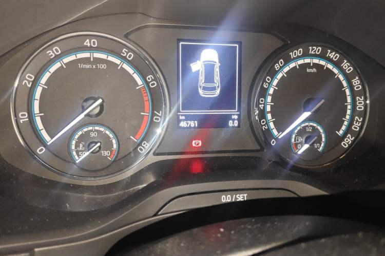 Used Skoda Karoq 2022 TSI280 Prestige Edition Odometer Close Up